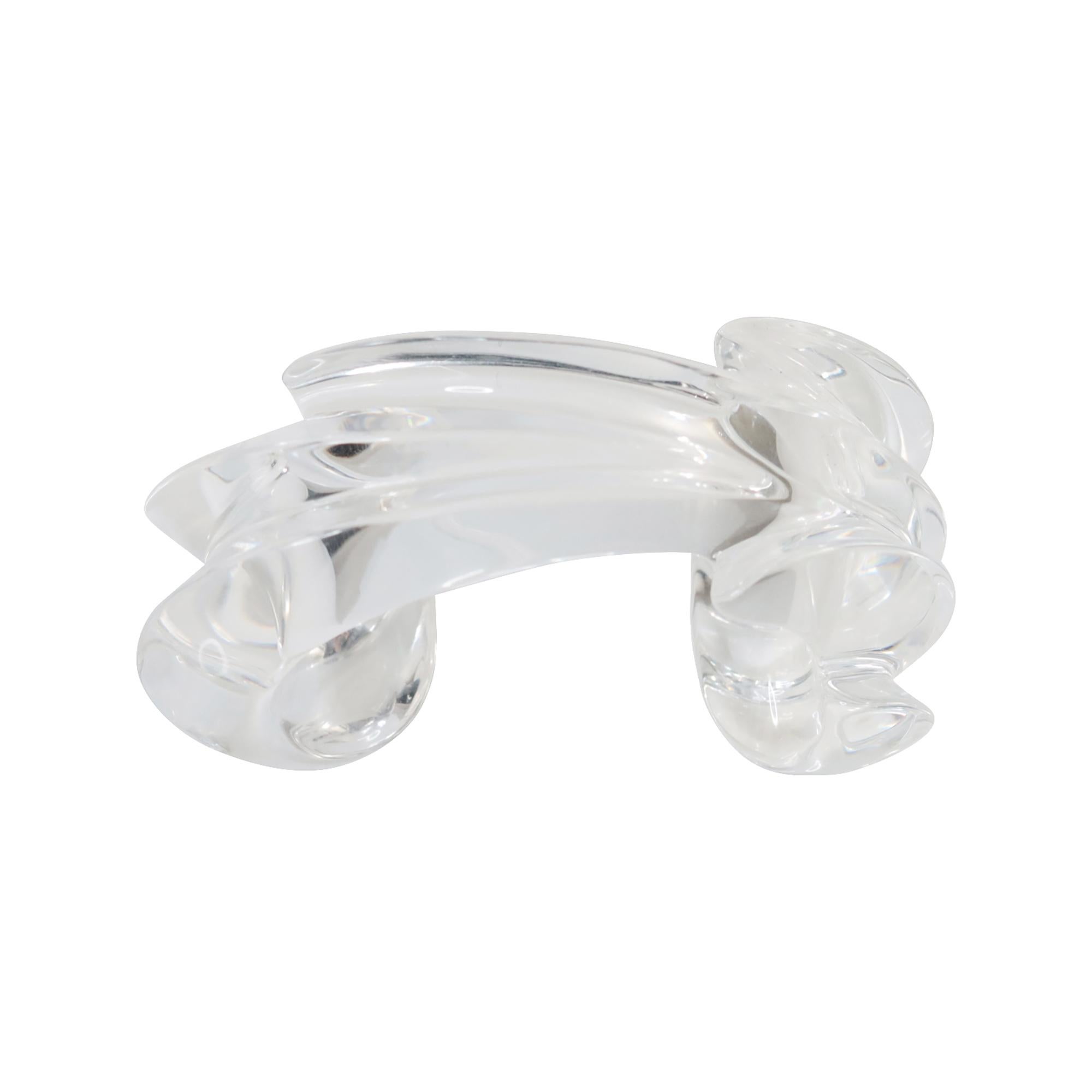 Bracciale vintage in lucite di Catherine Knoll, circa anni '80 In condizioni buone in vendita a New York, NY