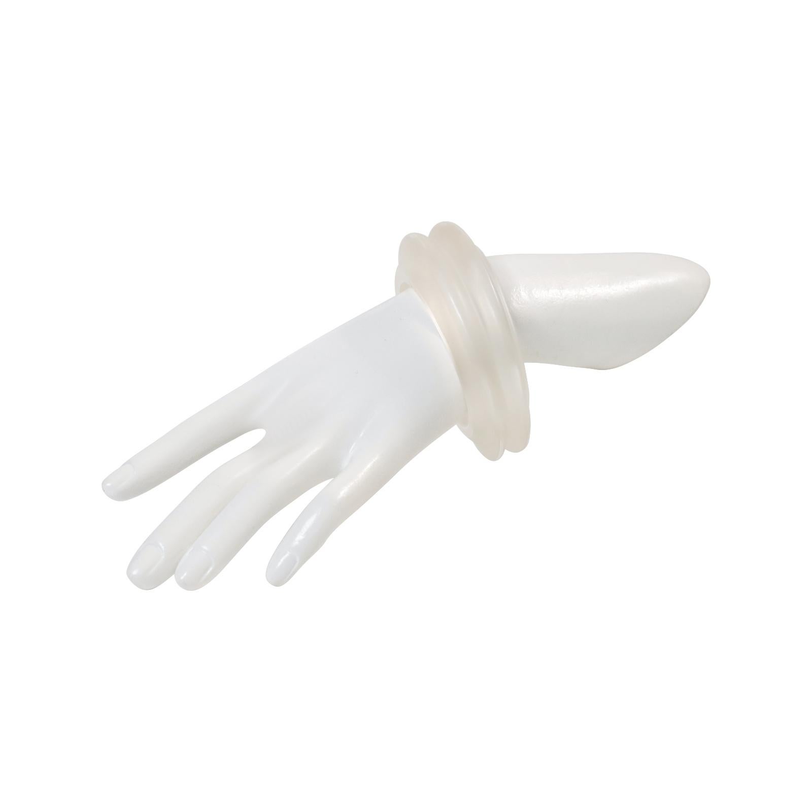Vintage Catherine Knoll Opague Lucite Cuff Bracelet Circa 1980's For Sale 2
