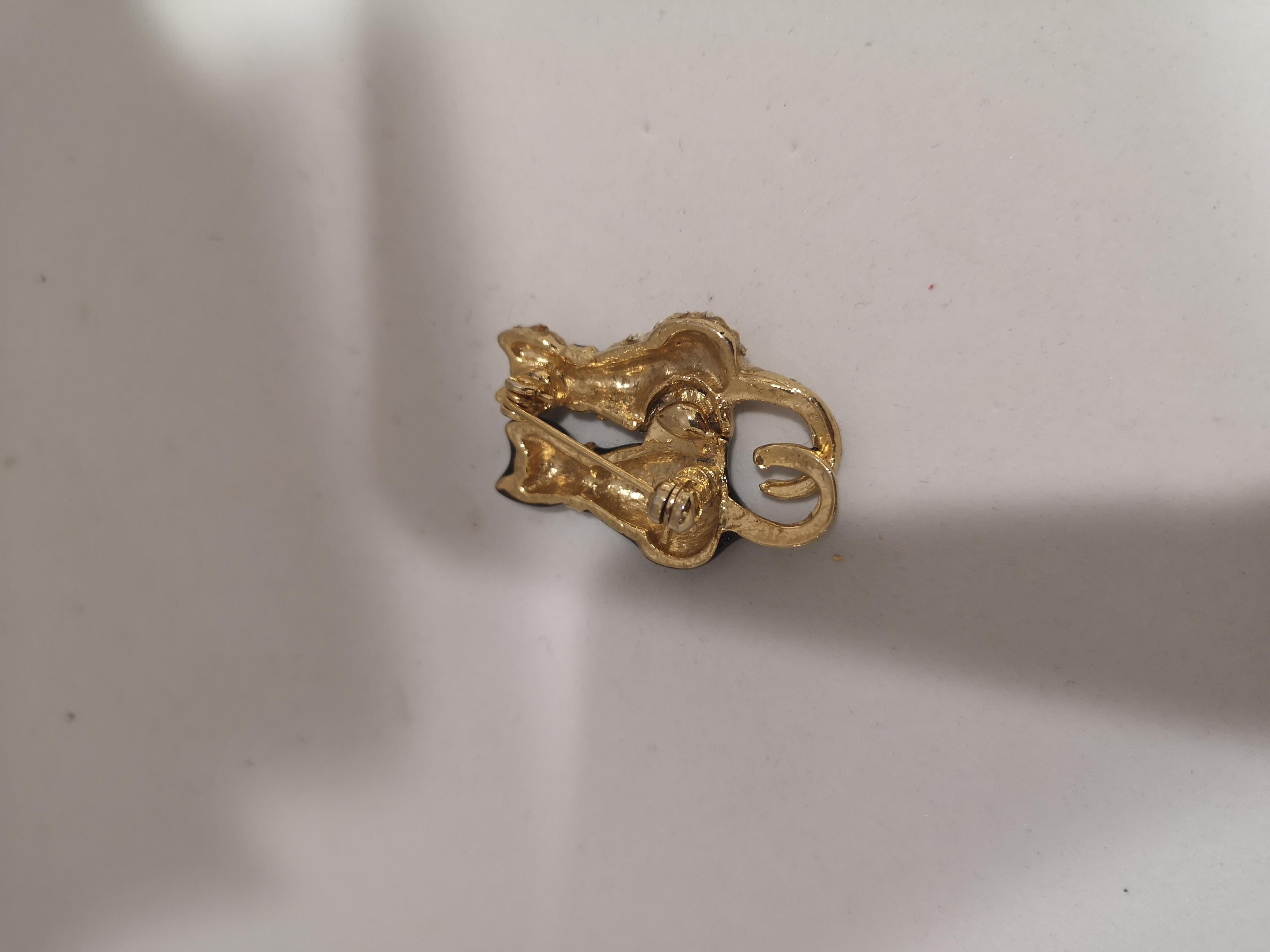 Vintage Cats brooch In Good Condition In Capri, IT