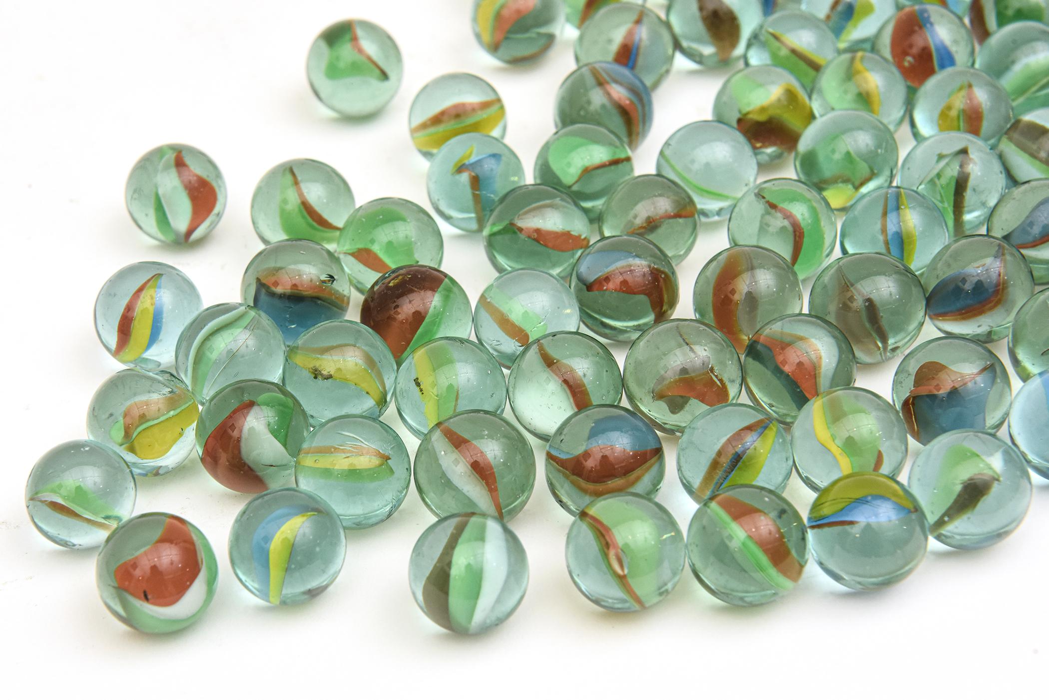 vintage cats eye marbles