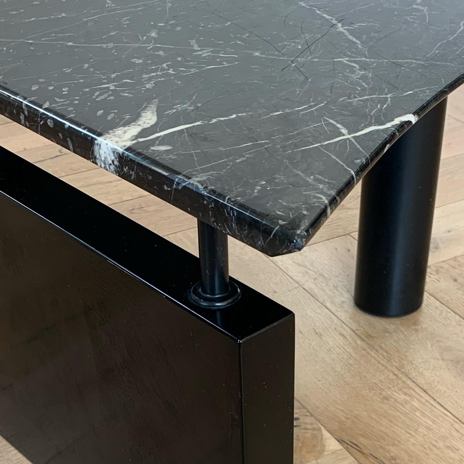 Cattelan Italia vintage Italian Postmodern Marble Side Table, circa 1989 In Good Condition In View Park, CA