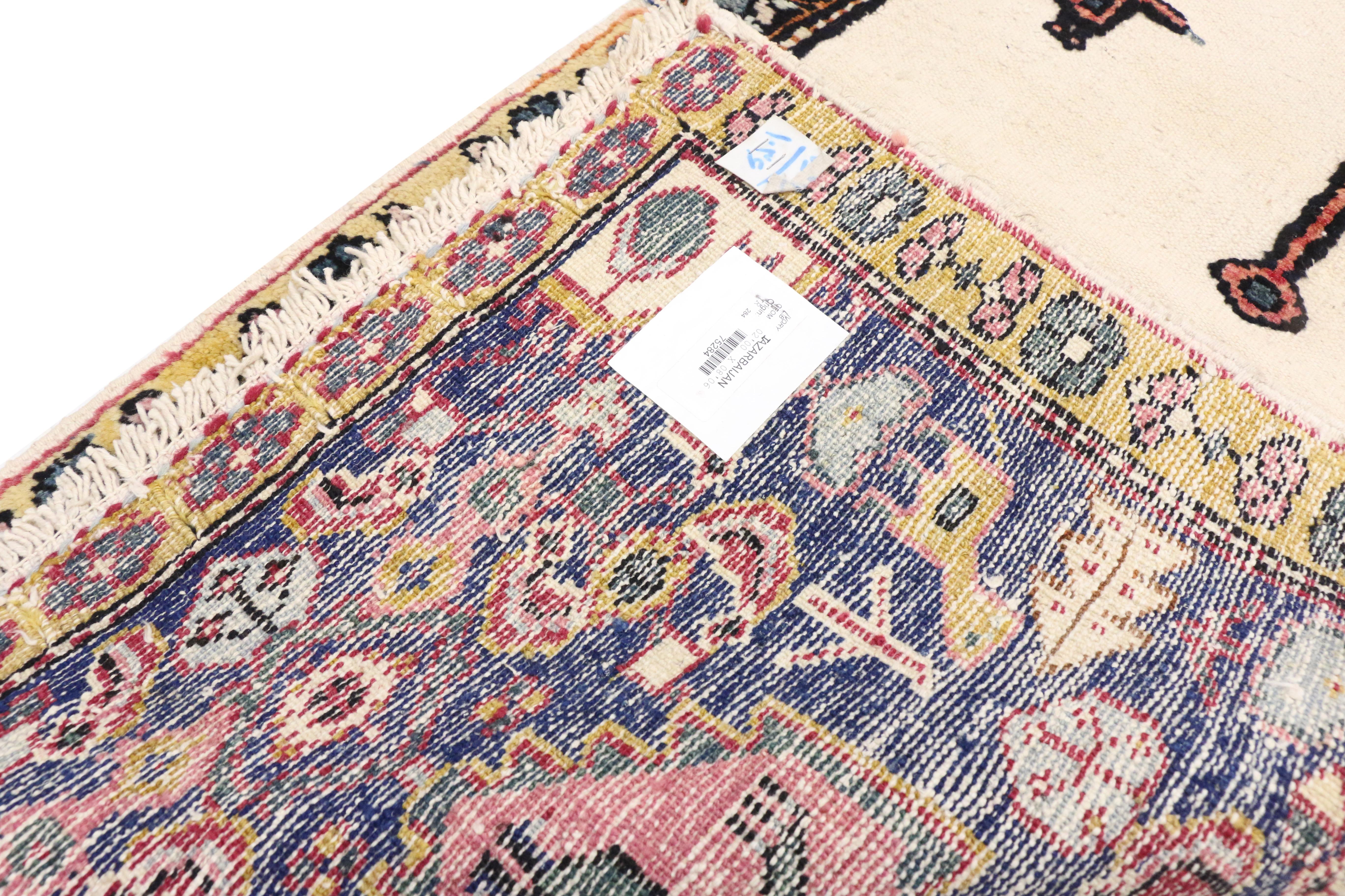 Kaukasische Nomaden-Doppel-Satteltasche, Wandteppich, Kaukasisch (Persisch) im Angebot