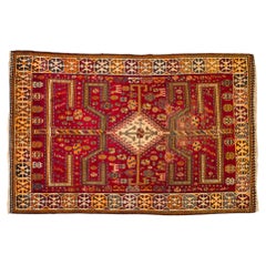 Vintage Caucasian Carpet or Rug