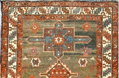 Vintage Caucasian Karabagh Rug, circa 1940 3'2 x 4'4