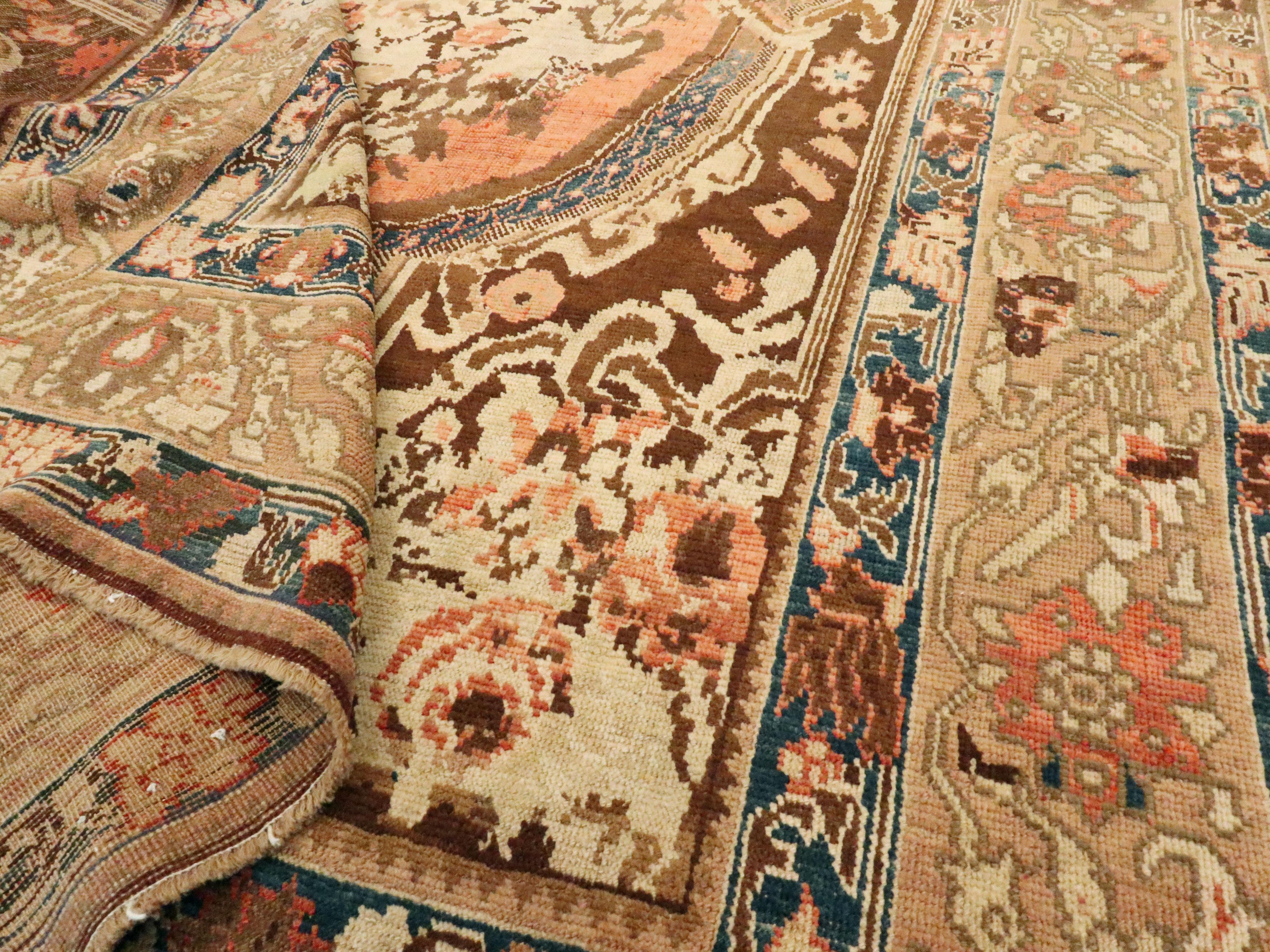 Kaukasischer Karabagh-Teppich im Vintage-Stil im Angebot 4
