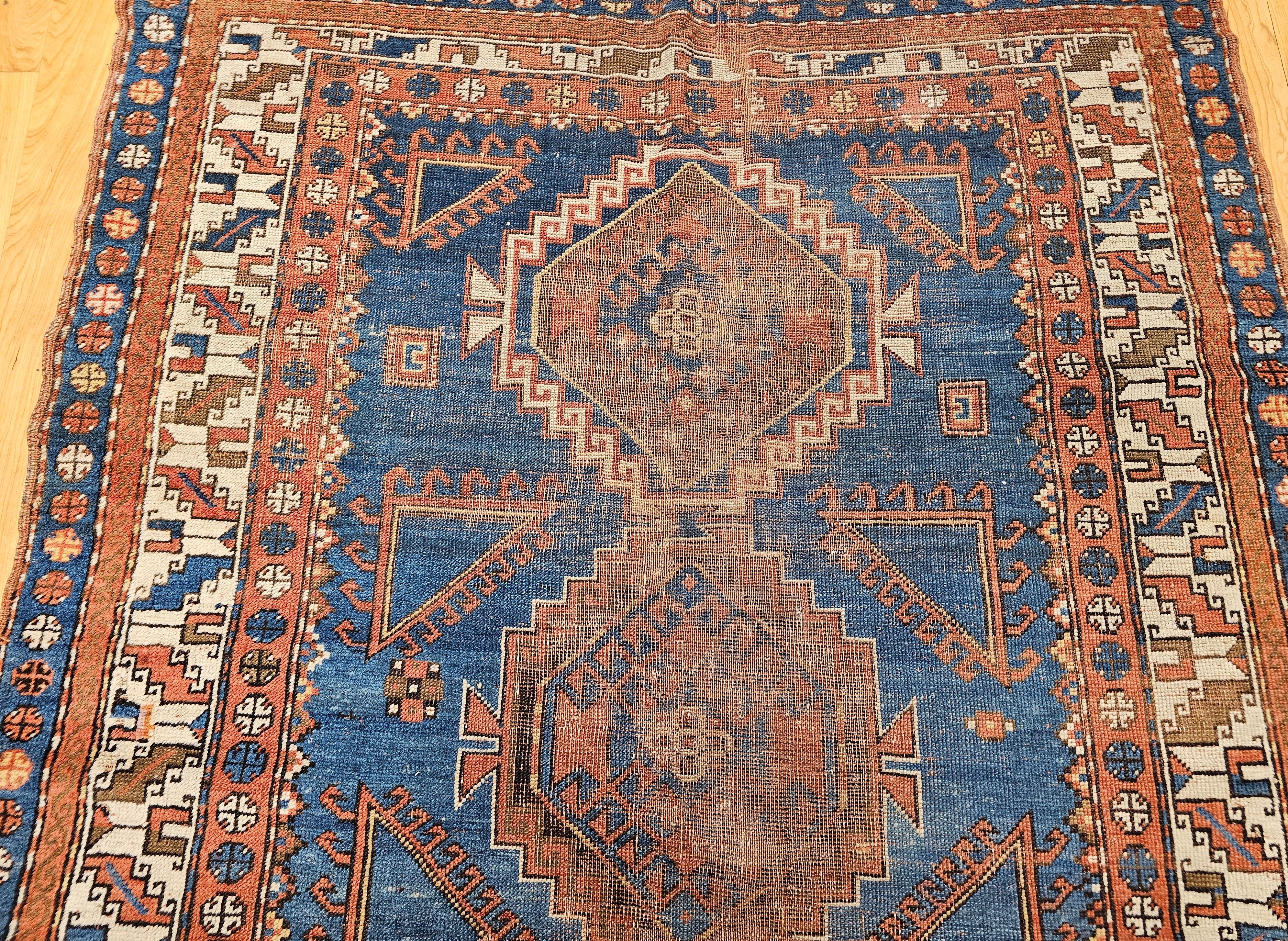Tapis vintage du Caucase Kazak en vente 6