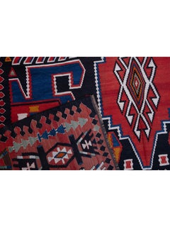 Vintage Kuba Caucasico Super Fine Kilim Caucasus Old Rug Quba Tappeto tradizionale