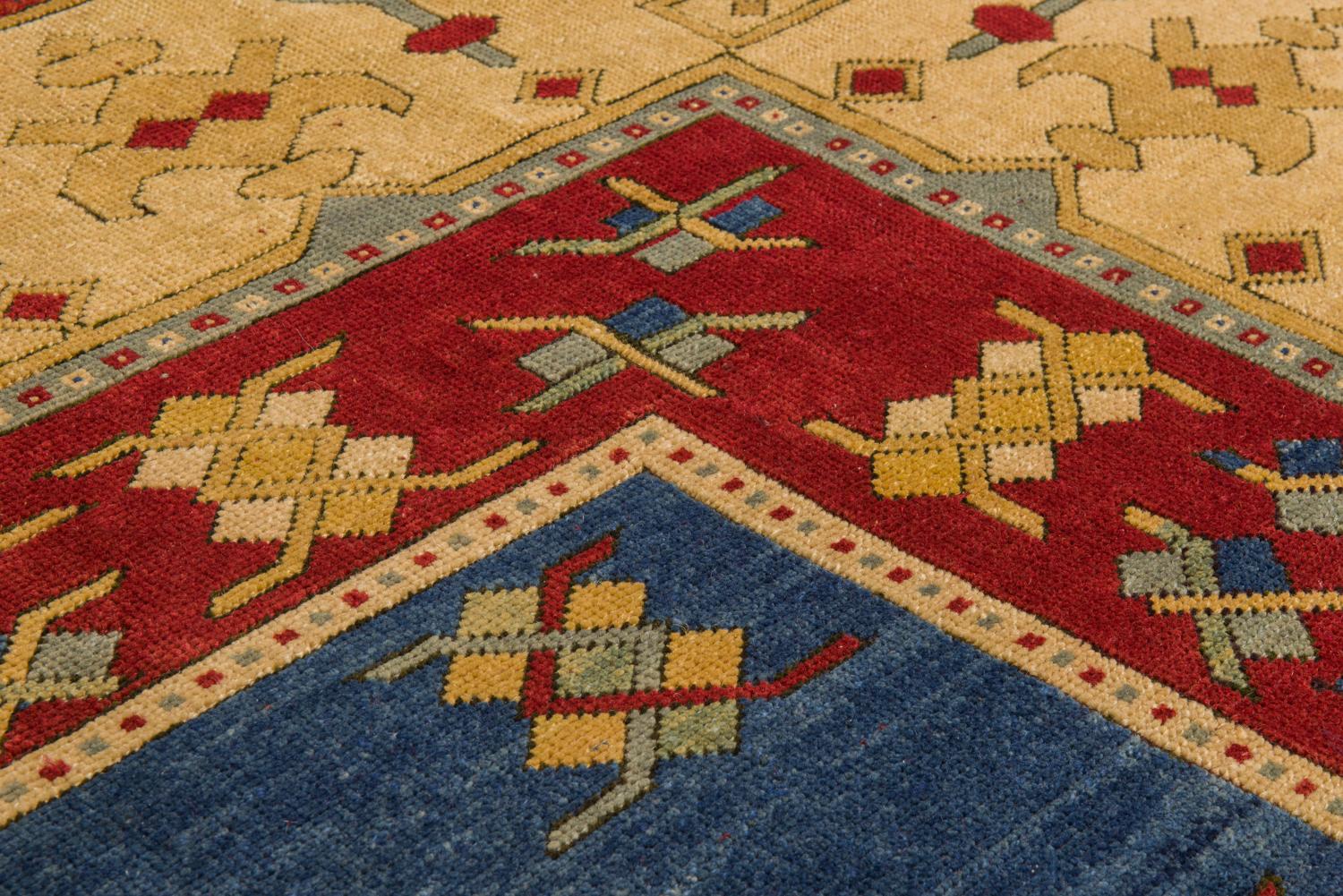 Vintage Caucasian Rare Production Hashkazak For Sale 5