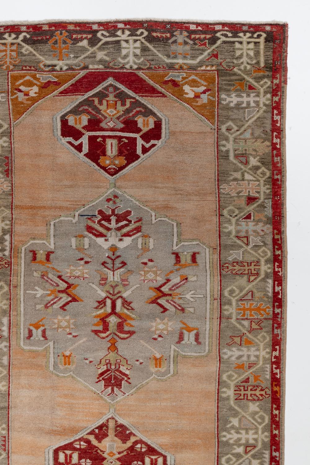 Persian Vintage Caucasian Rug For Sale