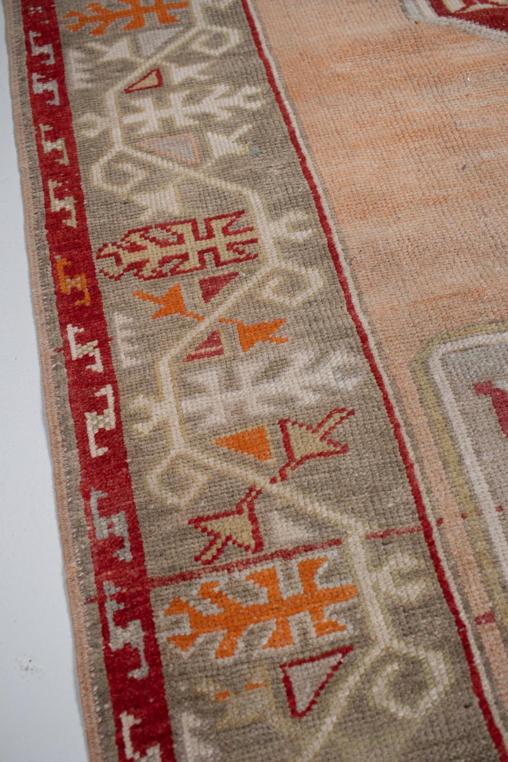 Vintage Caucasian Rug For Sale 1