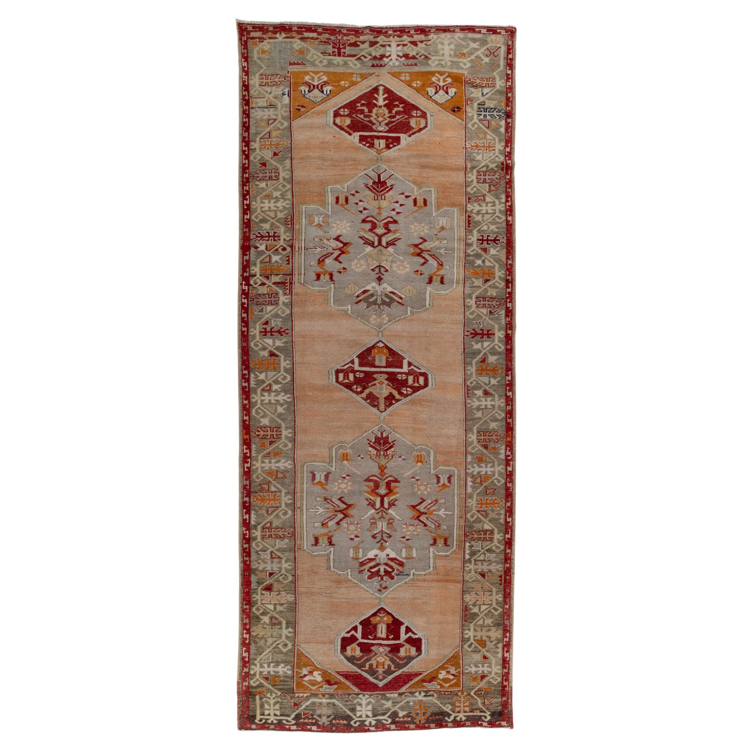 Vintage Caucasian Rug For Sale