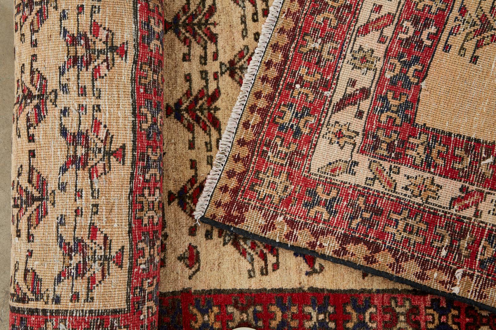 Antique Northwest Persian Ardabil Runner Carpet For Sale 6