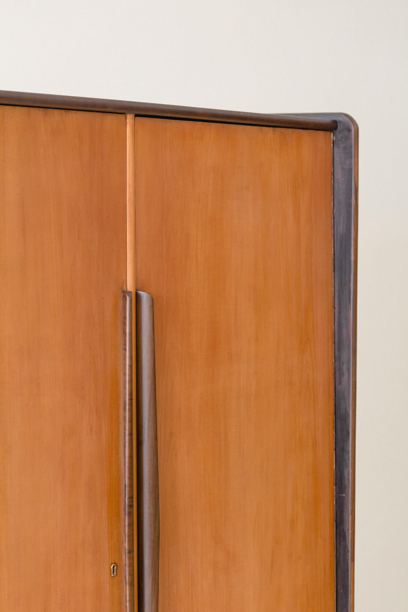 Other Vintage Caviuna and Imbuia Wardrobe by Móveis Cimo, 1960s, Brazilian Midcentury For Sale