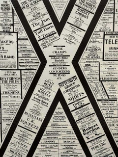 Vintage CBGB poster 1983 (CBGB 10 year anniversary Patti Smith Talking Heads)