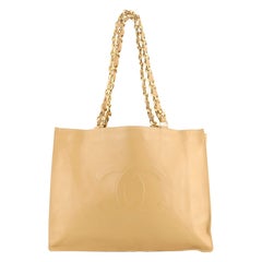 Vintage CC Chain Tote Lambskin XL Vintage CC Chain Tote Lambskin XL