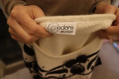 Vintage Cedars Jumper with Leather and Velvet Detail
