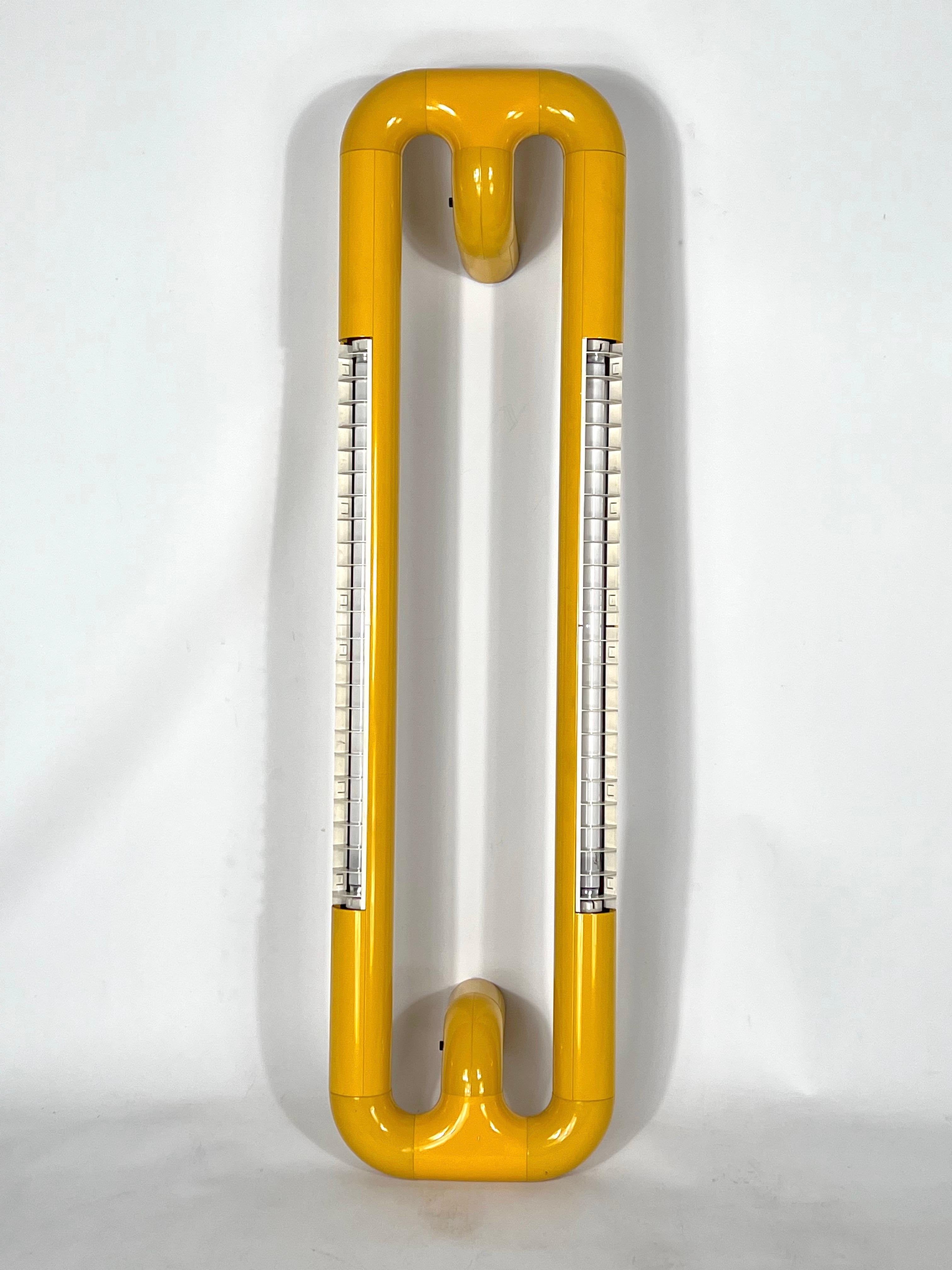 Dutch Vintage Ceiling Lamp by Philips in the Manner of Sottsass, Netherlands 80s For Sale