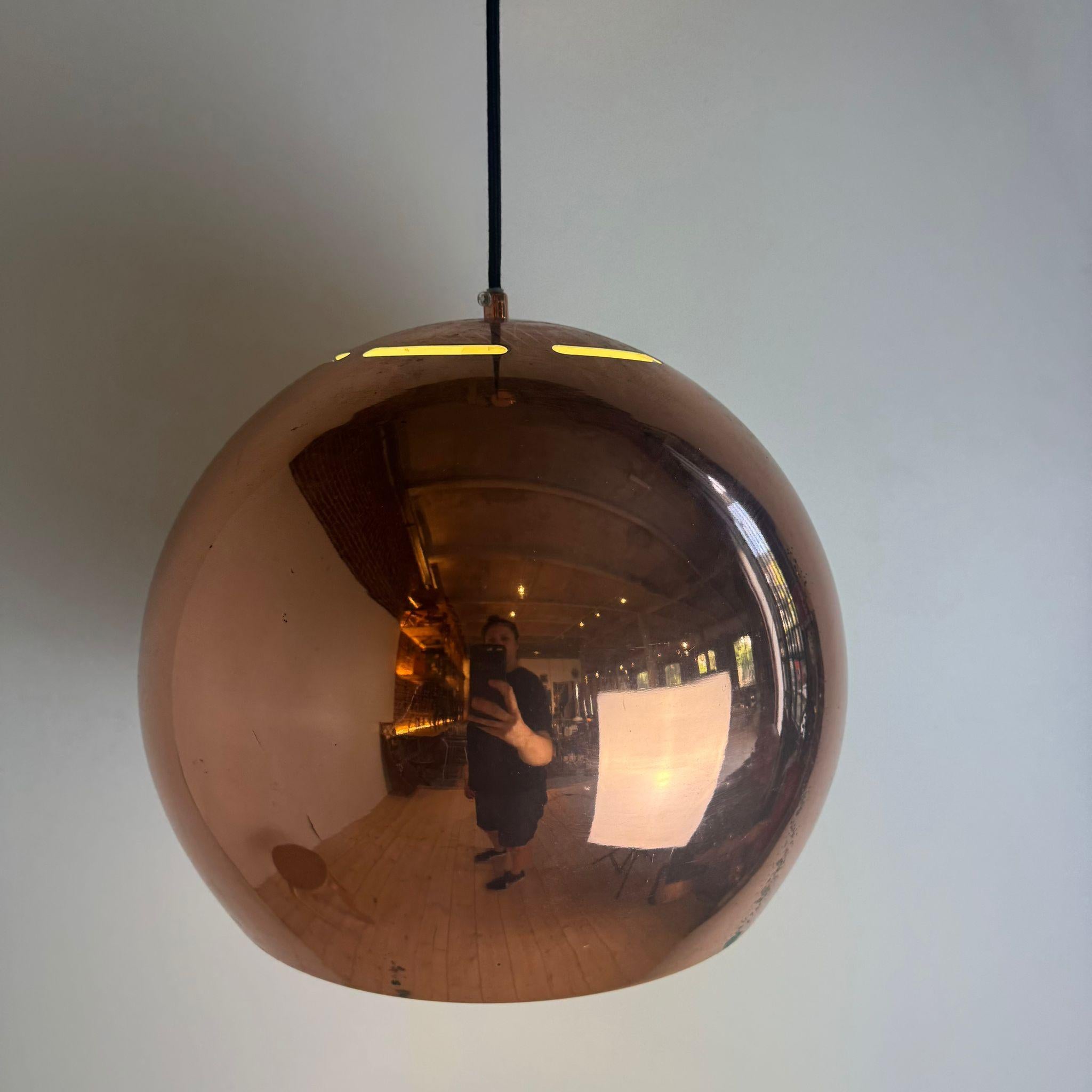 Mid-20th Century Vintage ceiling lamp, Denmark 1960 in vendita