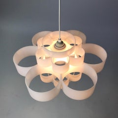 Vintage Ceiling Light Made from Perspex Attributed Orno Stockmann, Finland 1970s