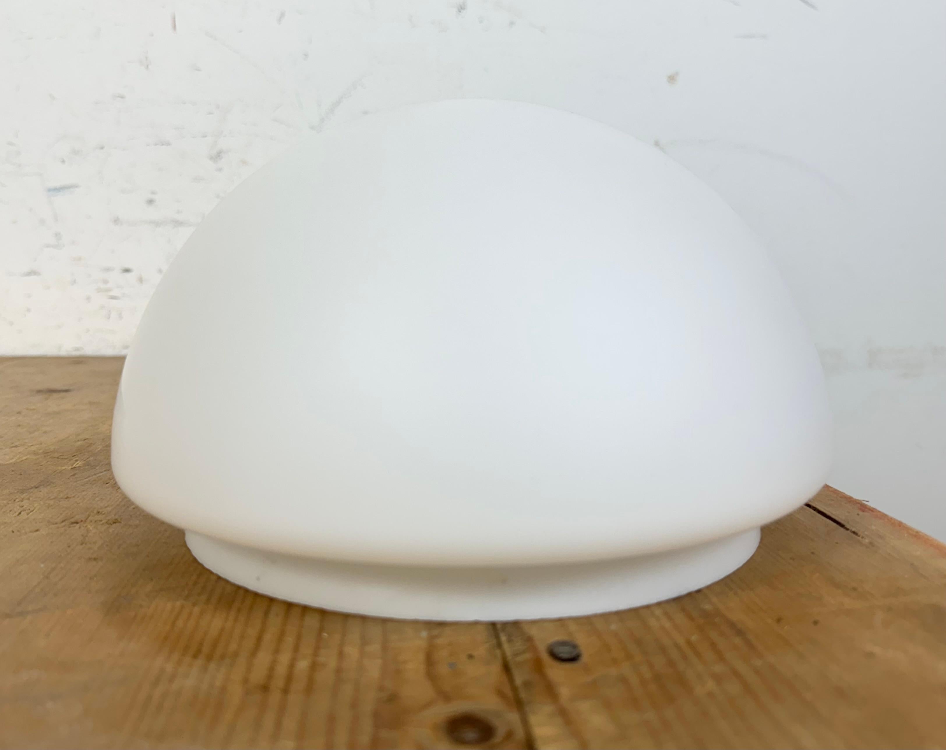 Vintage Ceiling or Wall Light with Milk Glass, 1980s For Sale 2