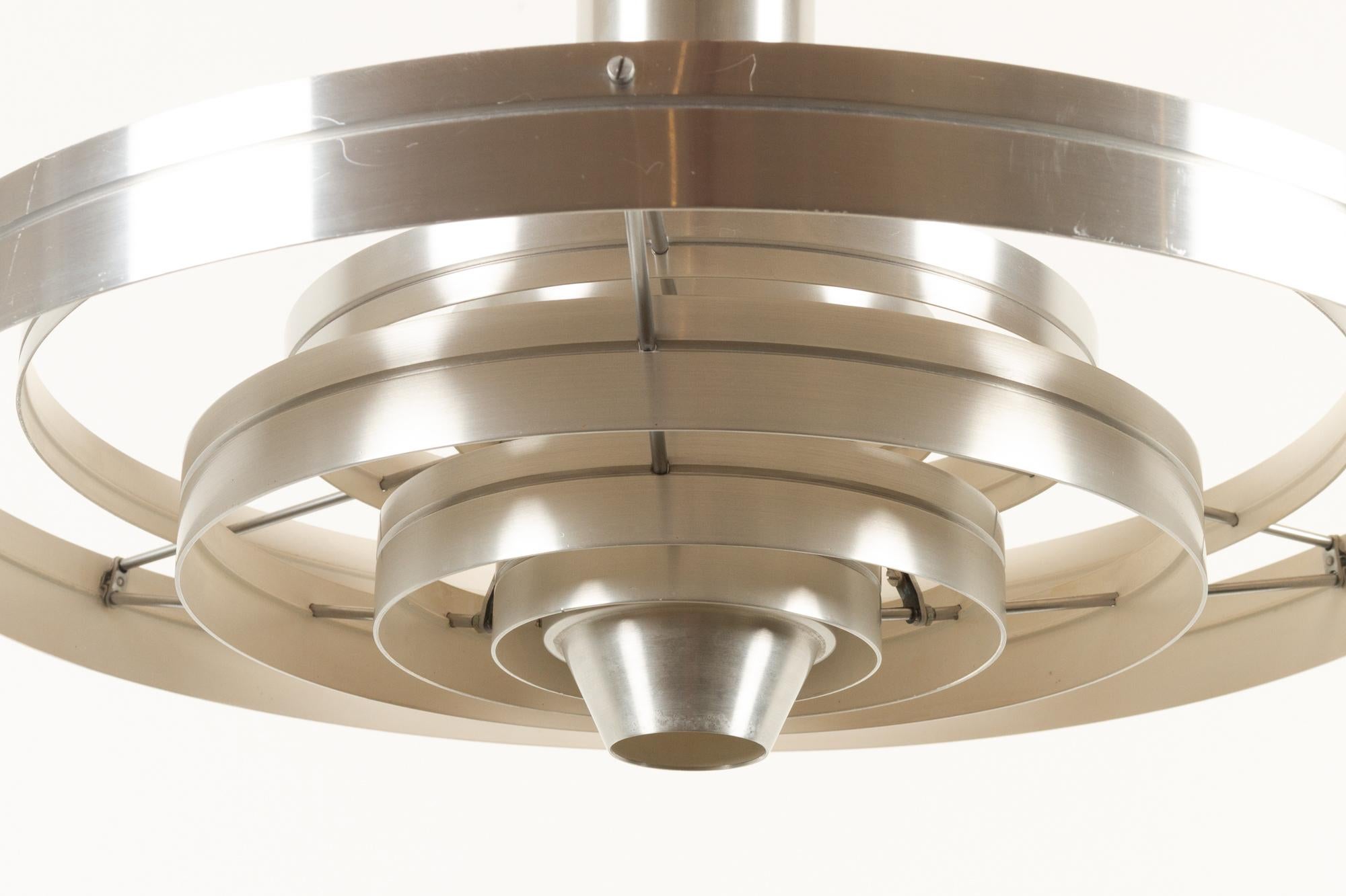 Vintage Ceiling Pendant Fibonacci by Sophus Frandsen for Fog & Mørup, 1960s In Good Condition In Asaa, DK