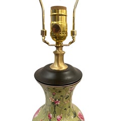 Vintage Celadon Table Lamp