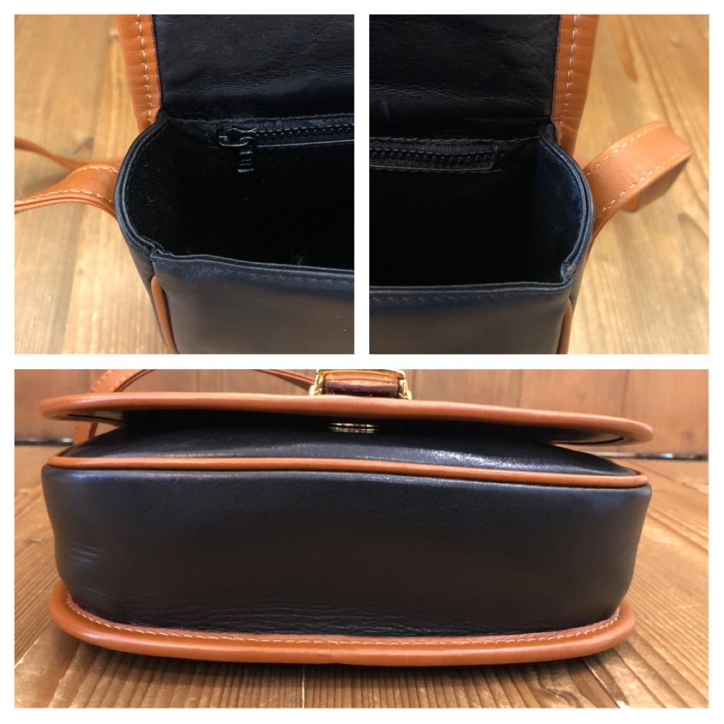 Vintage CELINE Black Leather Crossbody Box Bag 1