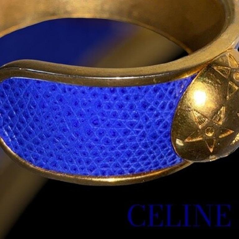 Vintage CELINE bracelet For Sale at 1stDibs | celine triomphe articulated  bracelet, celine triomphe bracelet, triomphe articulated bracelet in brass  with gold finish