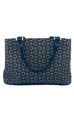 Vintage Céline C-logo Canvas Bag