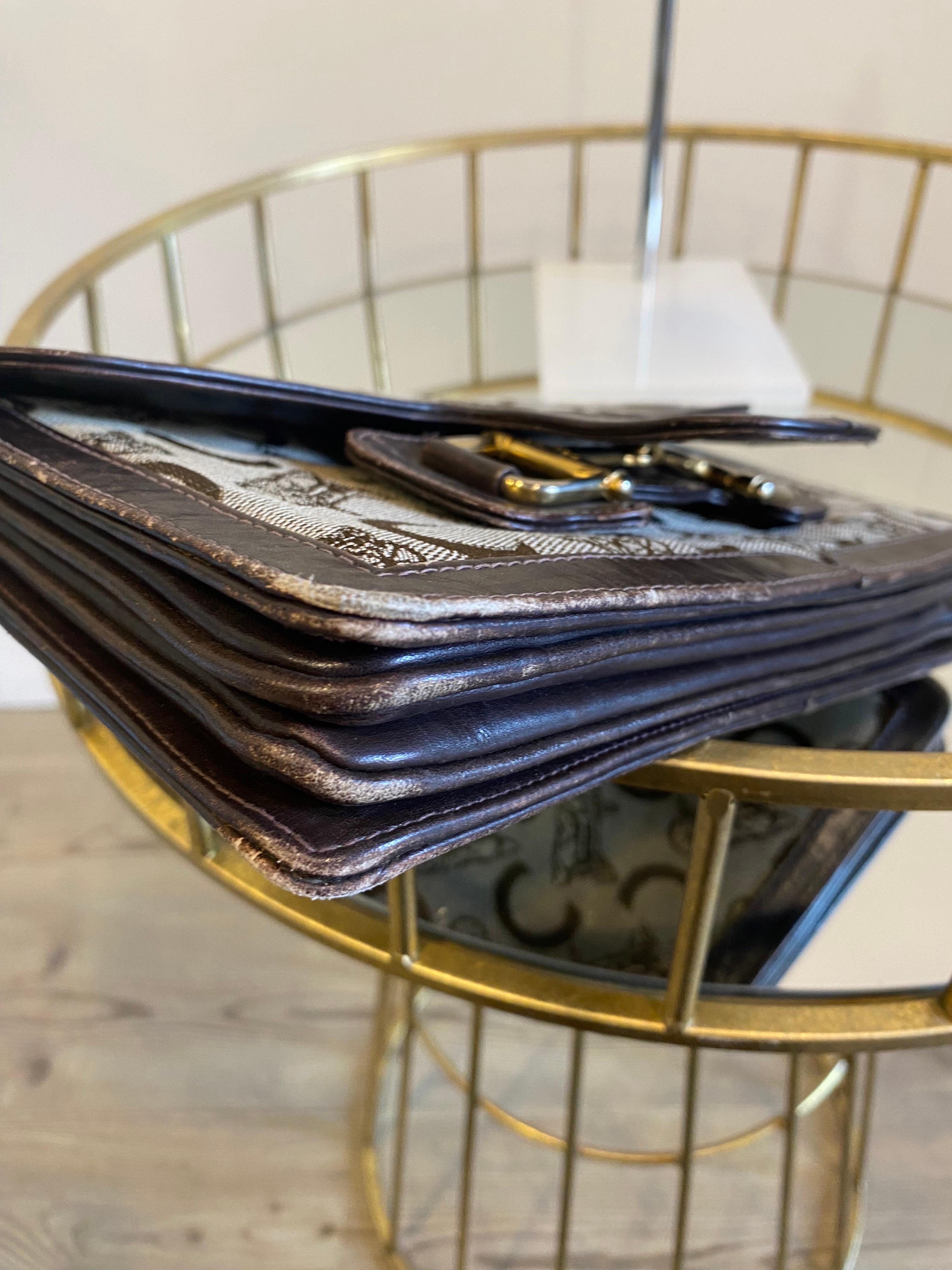 Women's or Men's Vintage Céline clutch bag For Sale