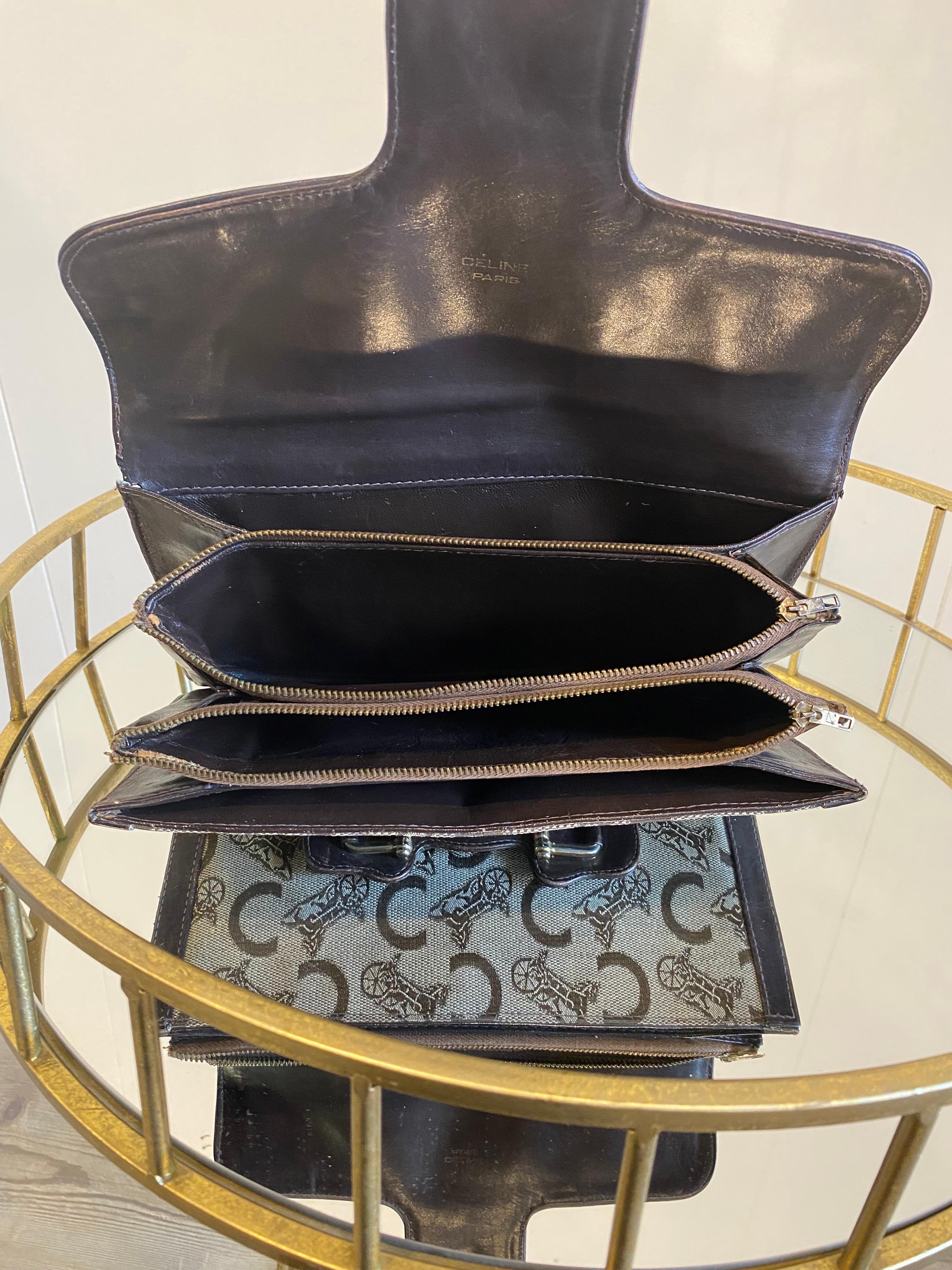 Vintage Céline clutch bag For Sale 1