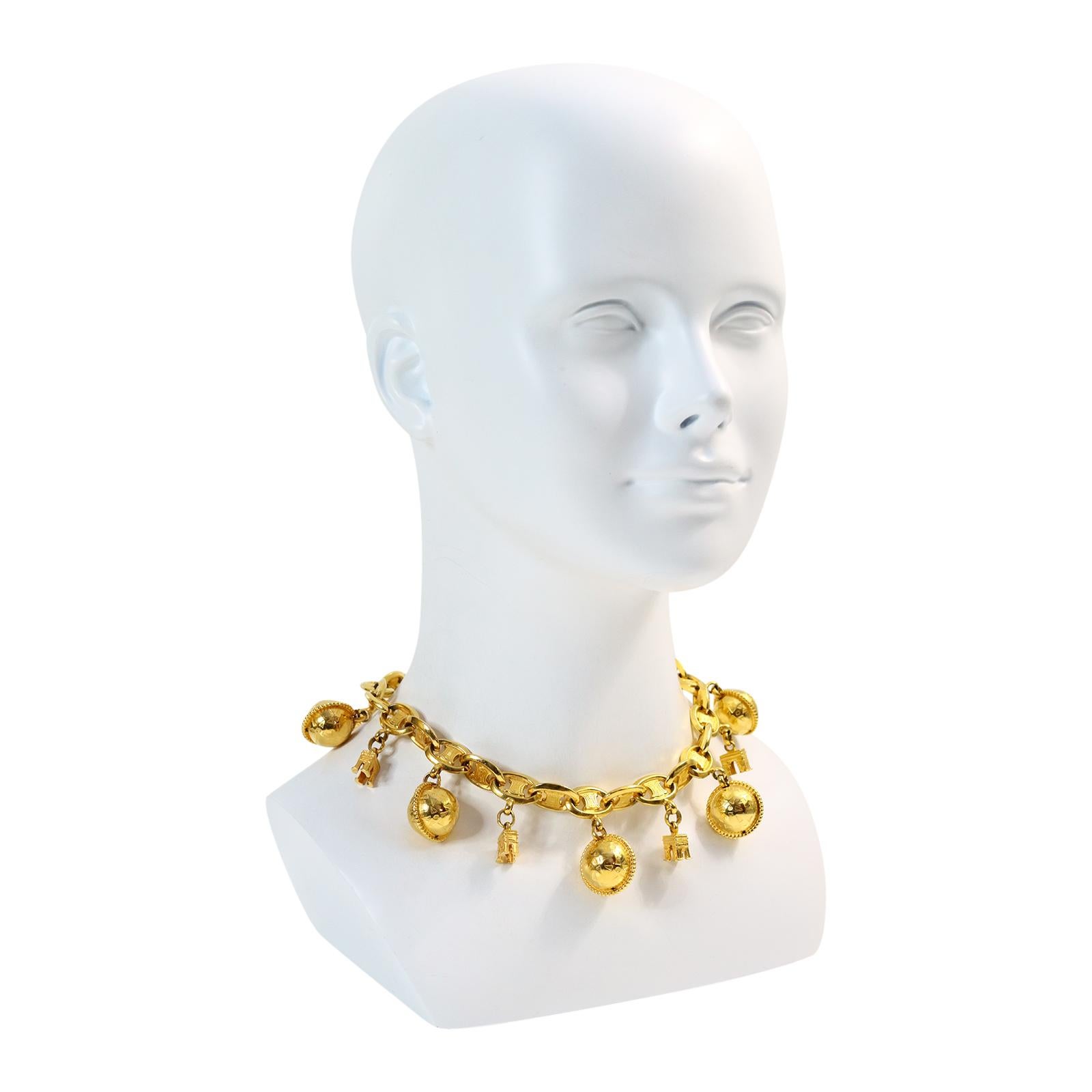 celine necklace triomphe