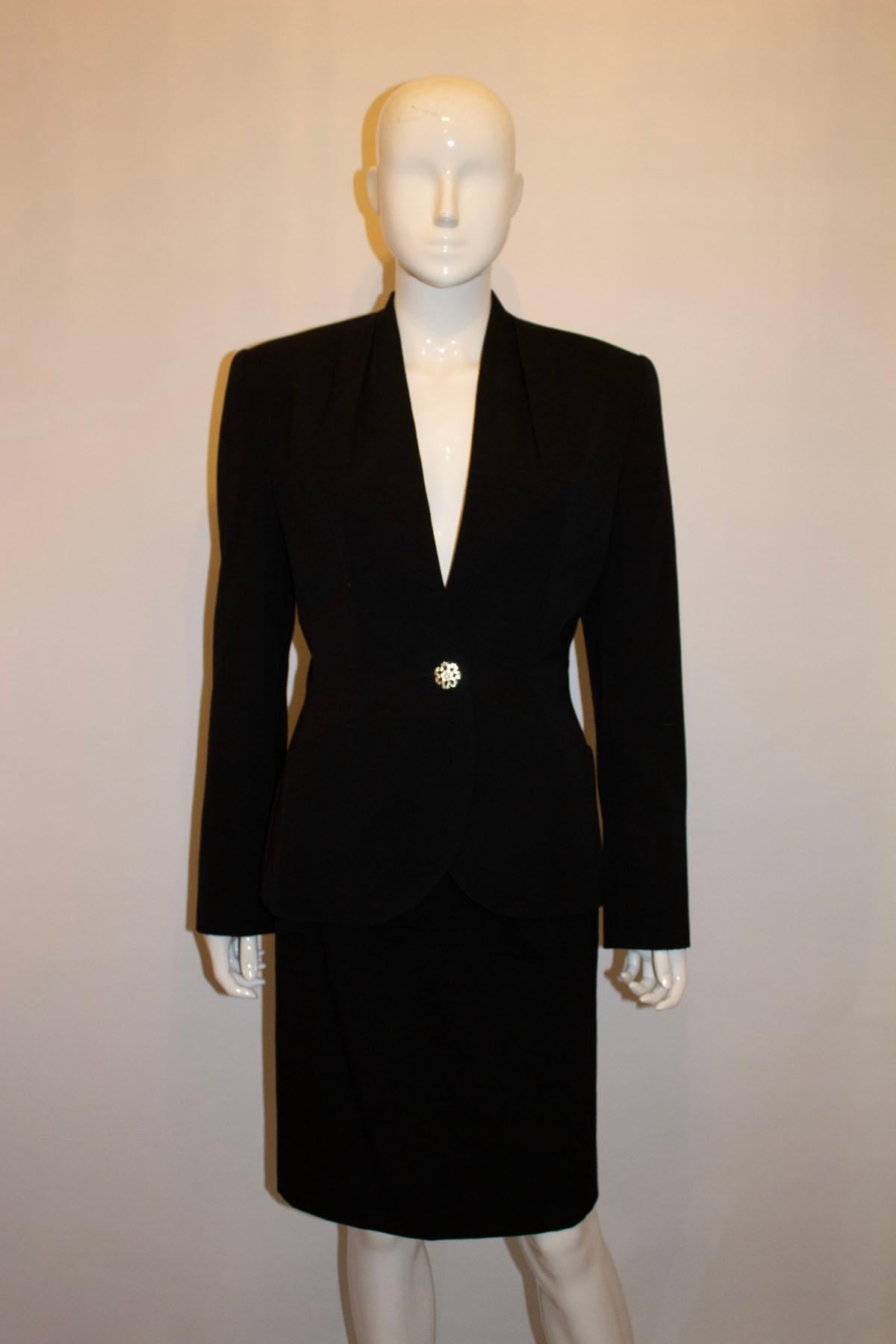 Vintage Celine Dinner / Cocktail Skirt Suit In Good Condition For Sale In London, GB