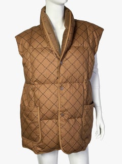 Vintage Celine Logo Puffer Vest by Michael Kors, 1990s