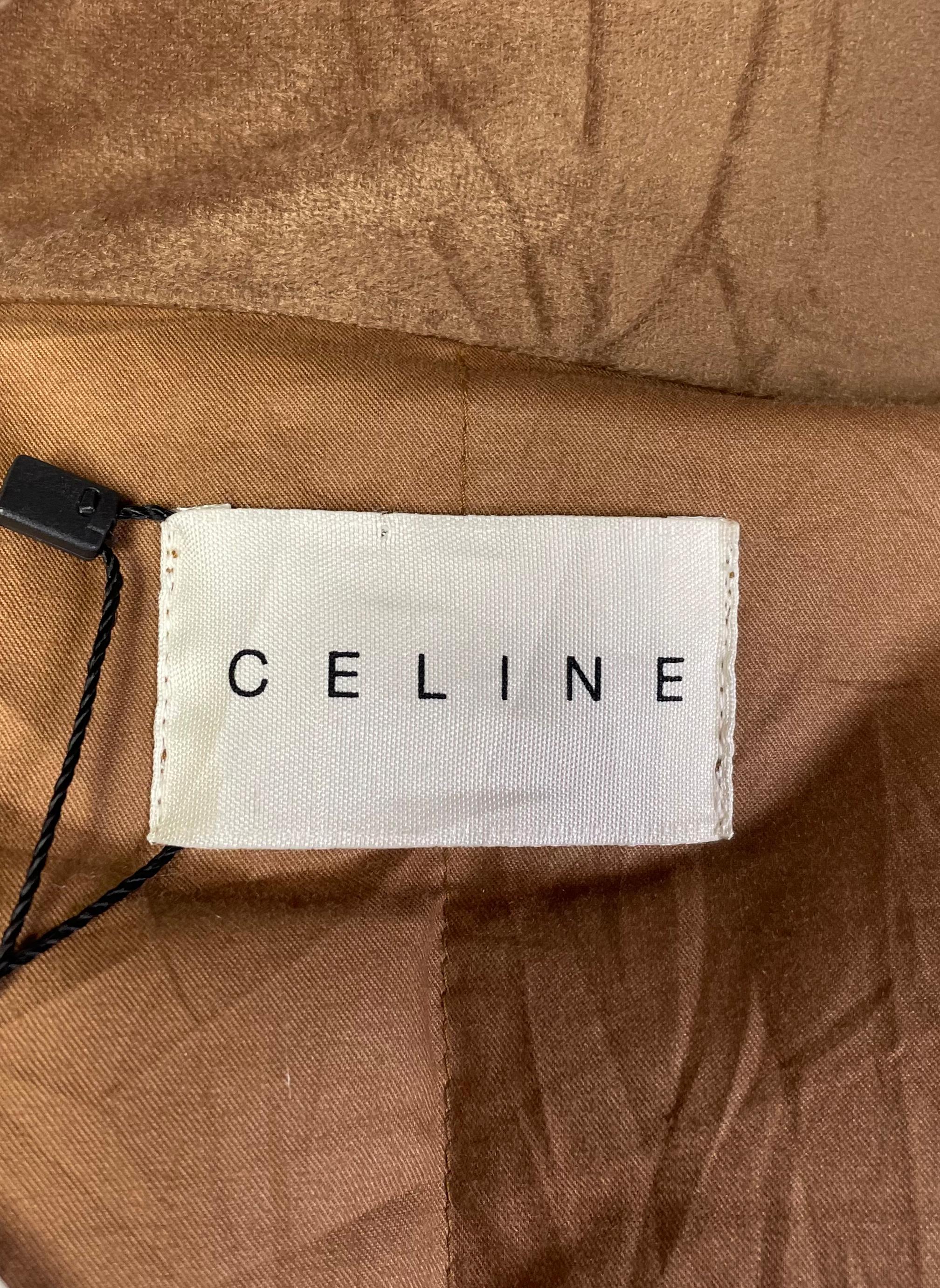 Vintage Celine Logo Puffer Vest by Michael Kors, 1990s For Sale 1
