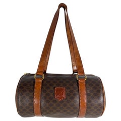 Vintage Céline Macadam Barrel Bag