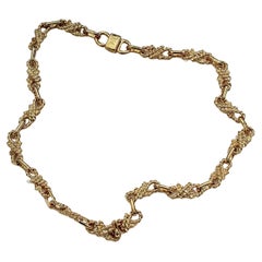 Vintage Celine Necklace 1980s Chain