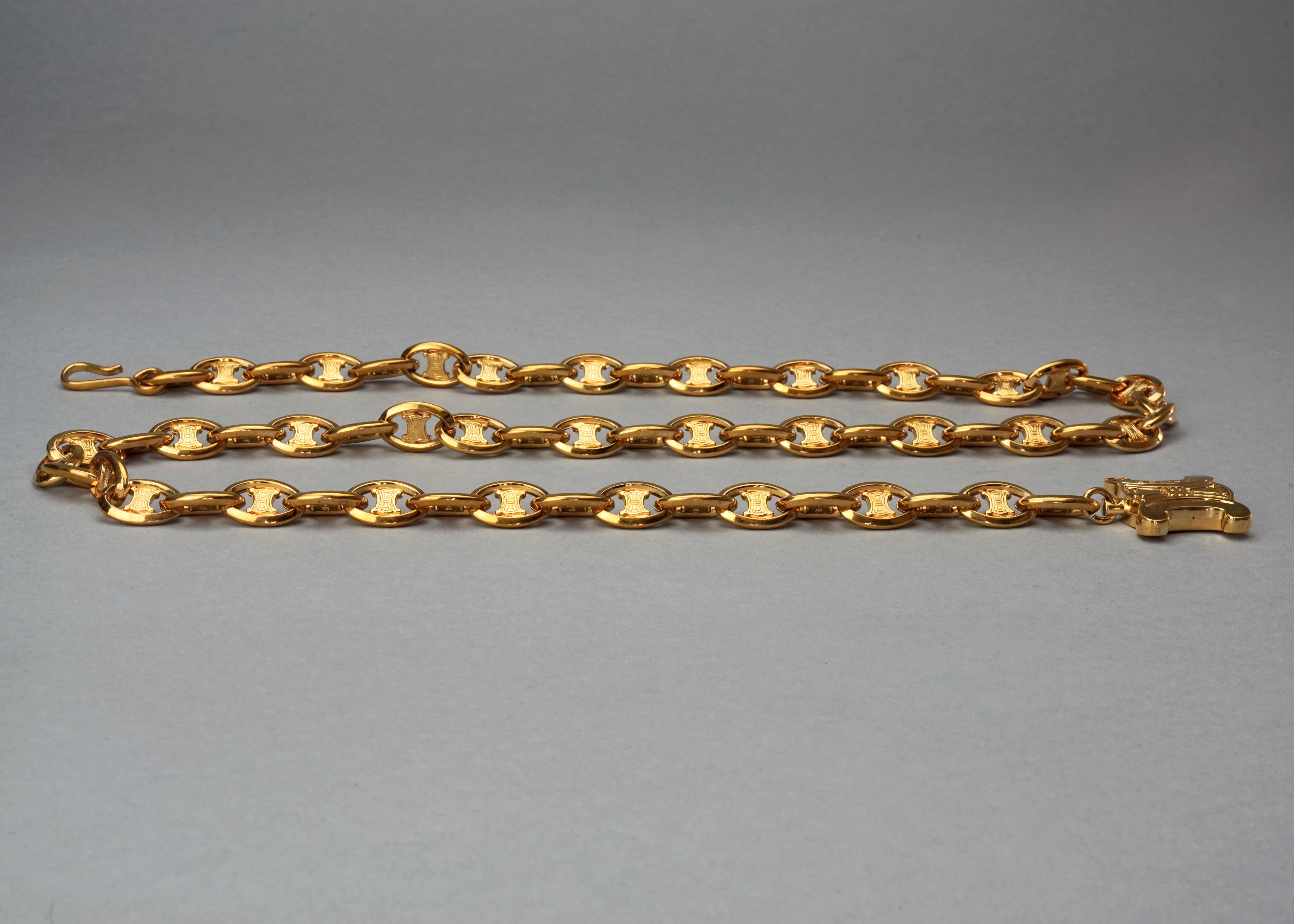 vintage celine belt chain