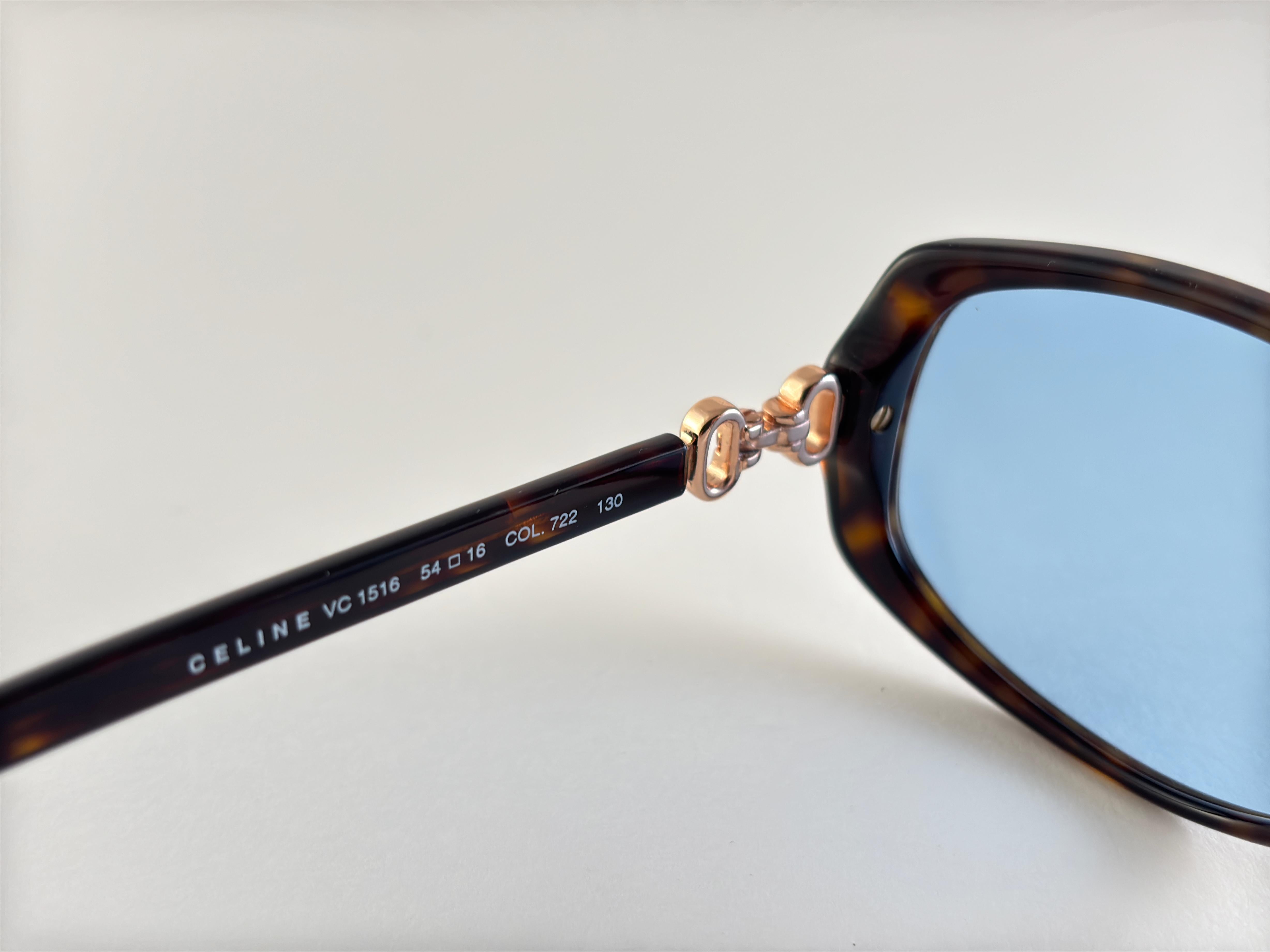 Gafas de sol vintage Celine VC 1516 Office Siren Años 90 Made in Italy en Nuevo estado para la venta en Baleares, Baleares