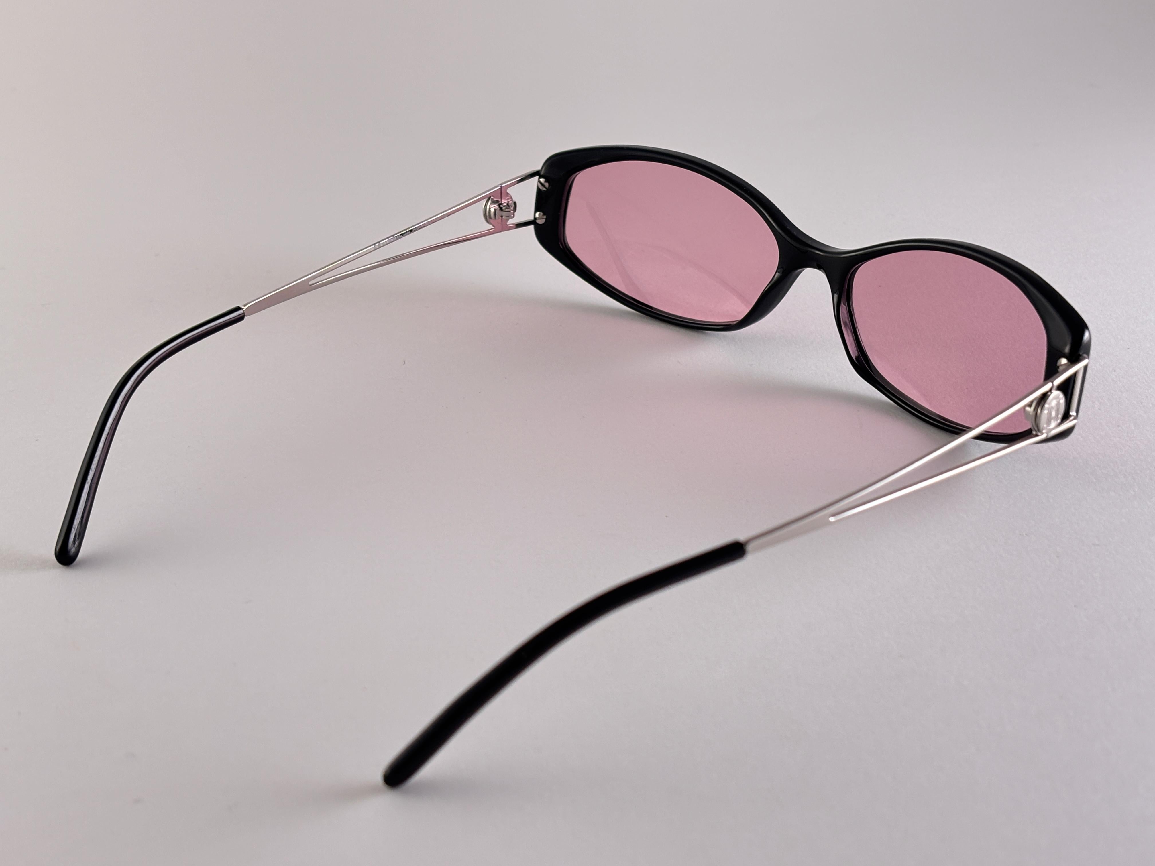 Marrone Occhiali da sole Celine Office Sirenes vintage anni '90 Made in Italy in vendita