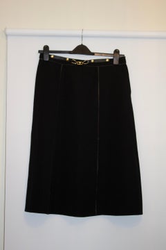 Vintage Celine Wool Skirt