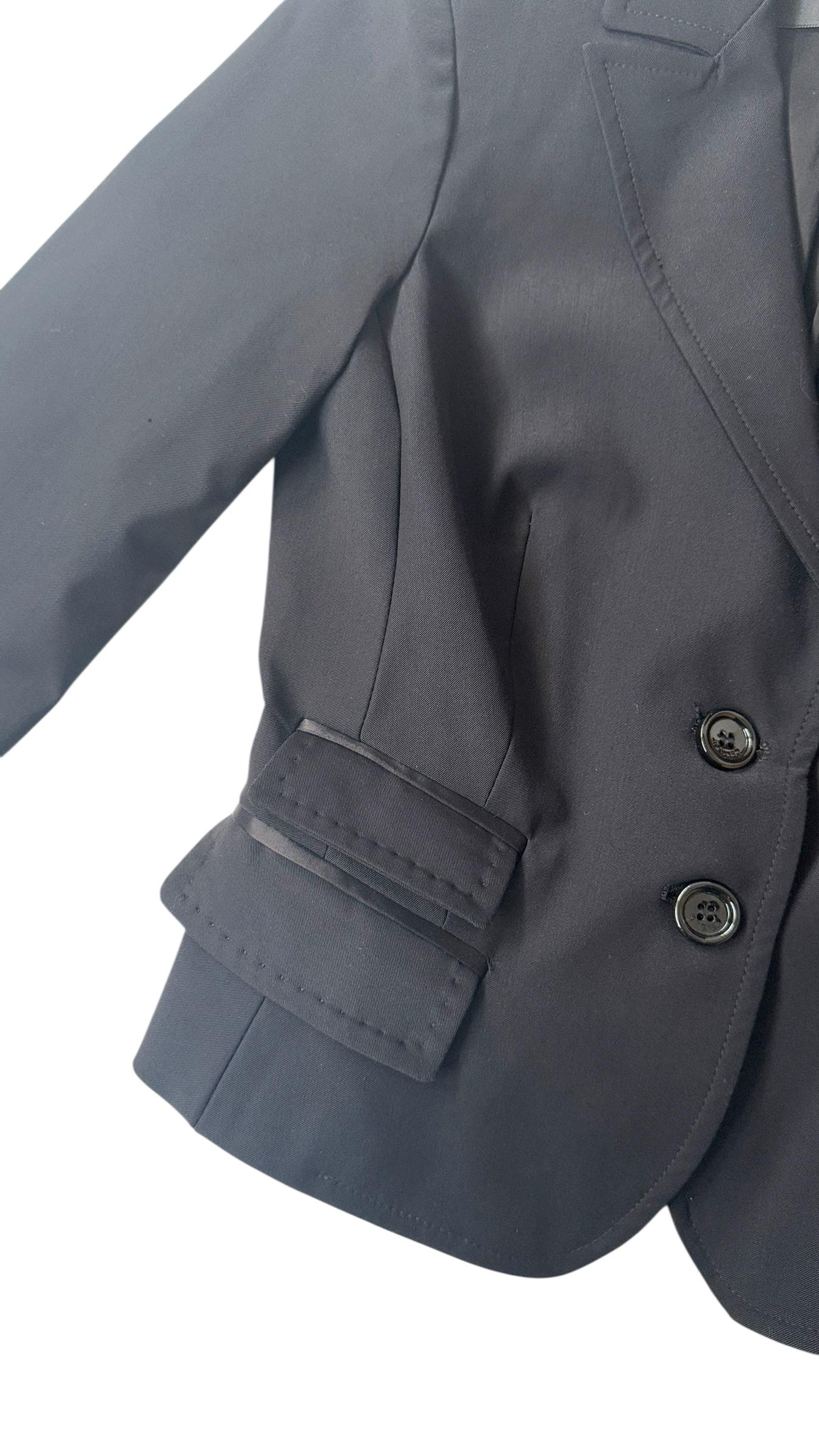 Vintage Celyn B. by Elisabetta Franchi Black Fitted Blazer - We pay import duty! in vendita 13