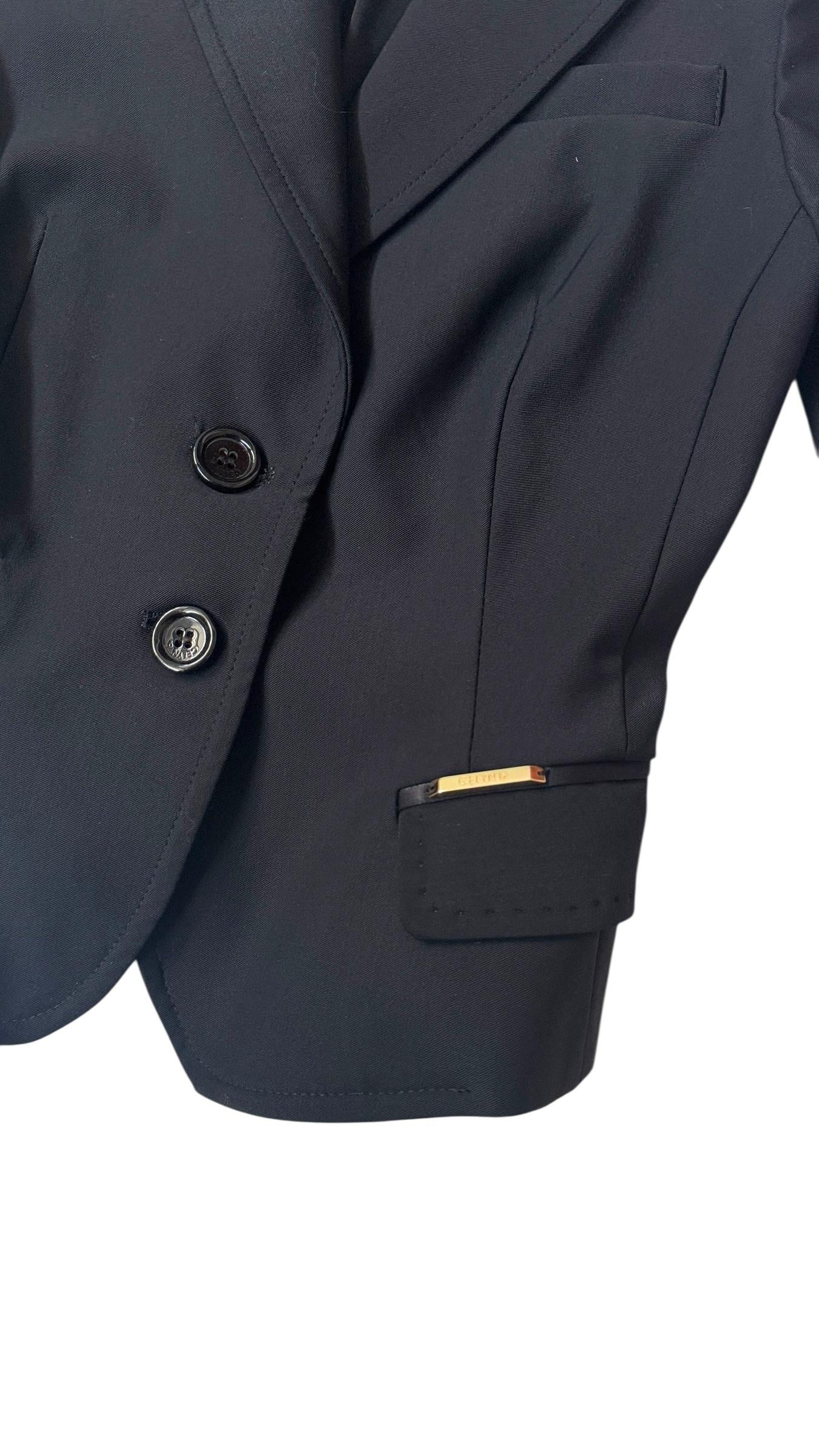 Vintage Celyn B. by Elisabetta Franchi Black Fitted Blazer - We pay import duty! in vendita 15