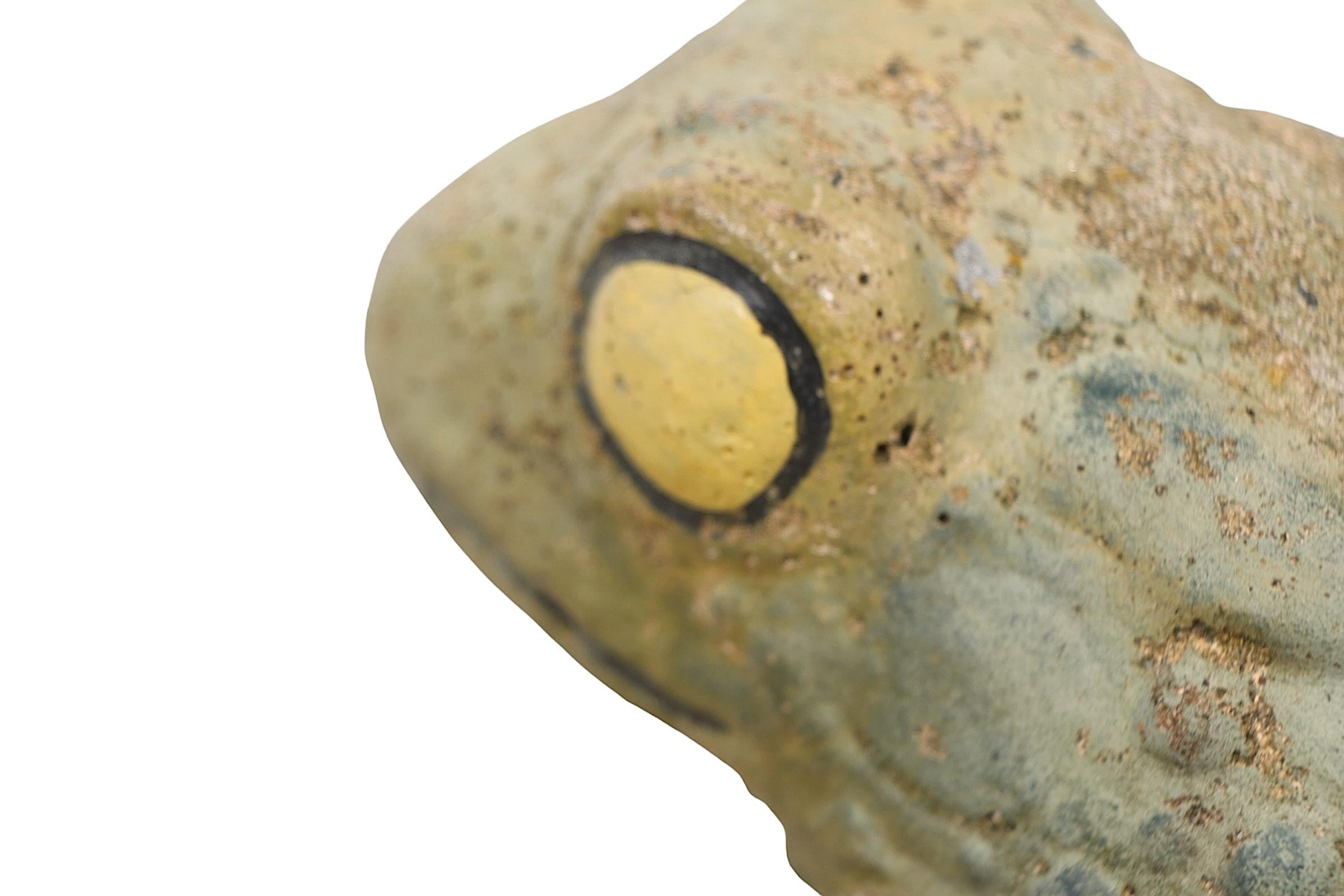 Vintage Zement Garten Frosch Brunnen Kopf im Angebot 2