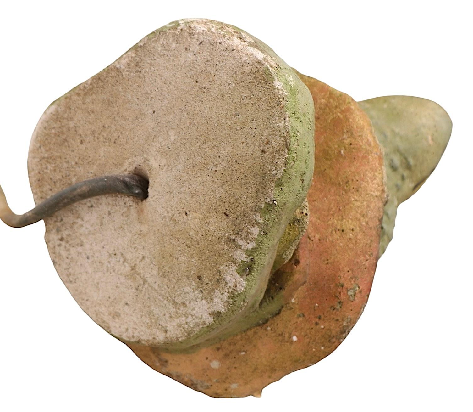 Vintage Zement Garten Frosch Brunnen Kopf im Angebot 3