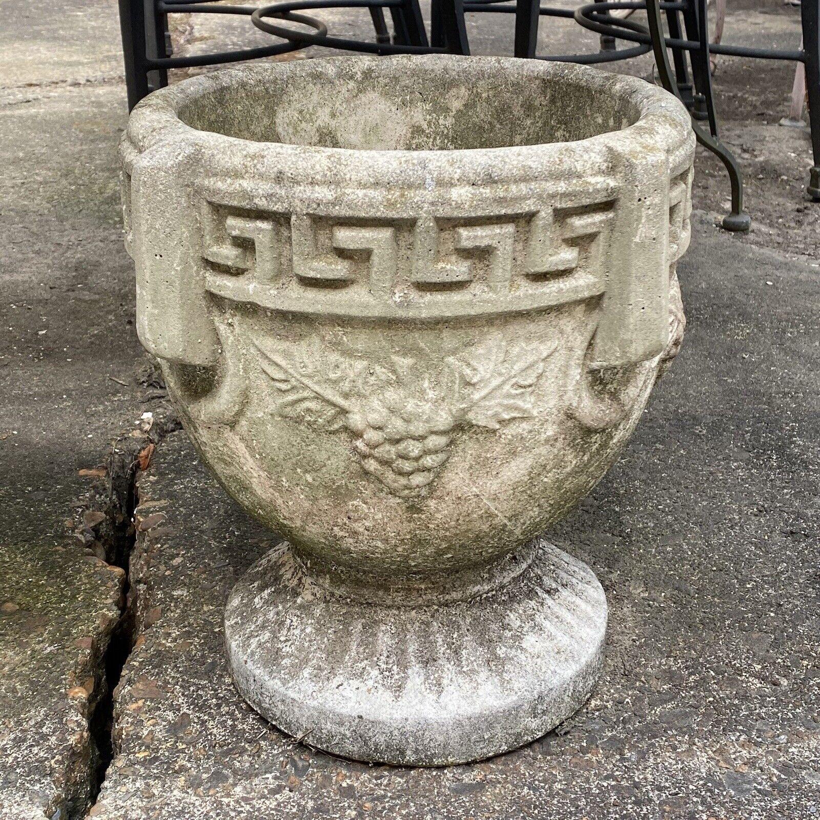 Victorian Vintage Cement Greek Key Grapevine 14