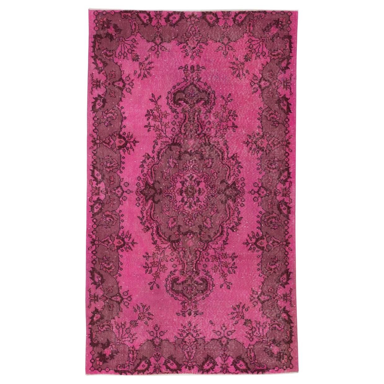 Light Pink Overdyed Carpet at 1stDibs