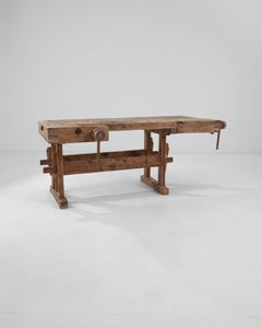 Vintage Central European Carpenter’s Bench