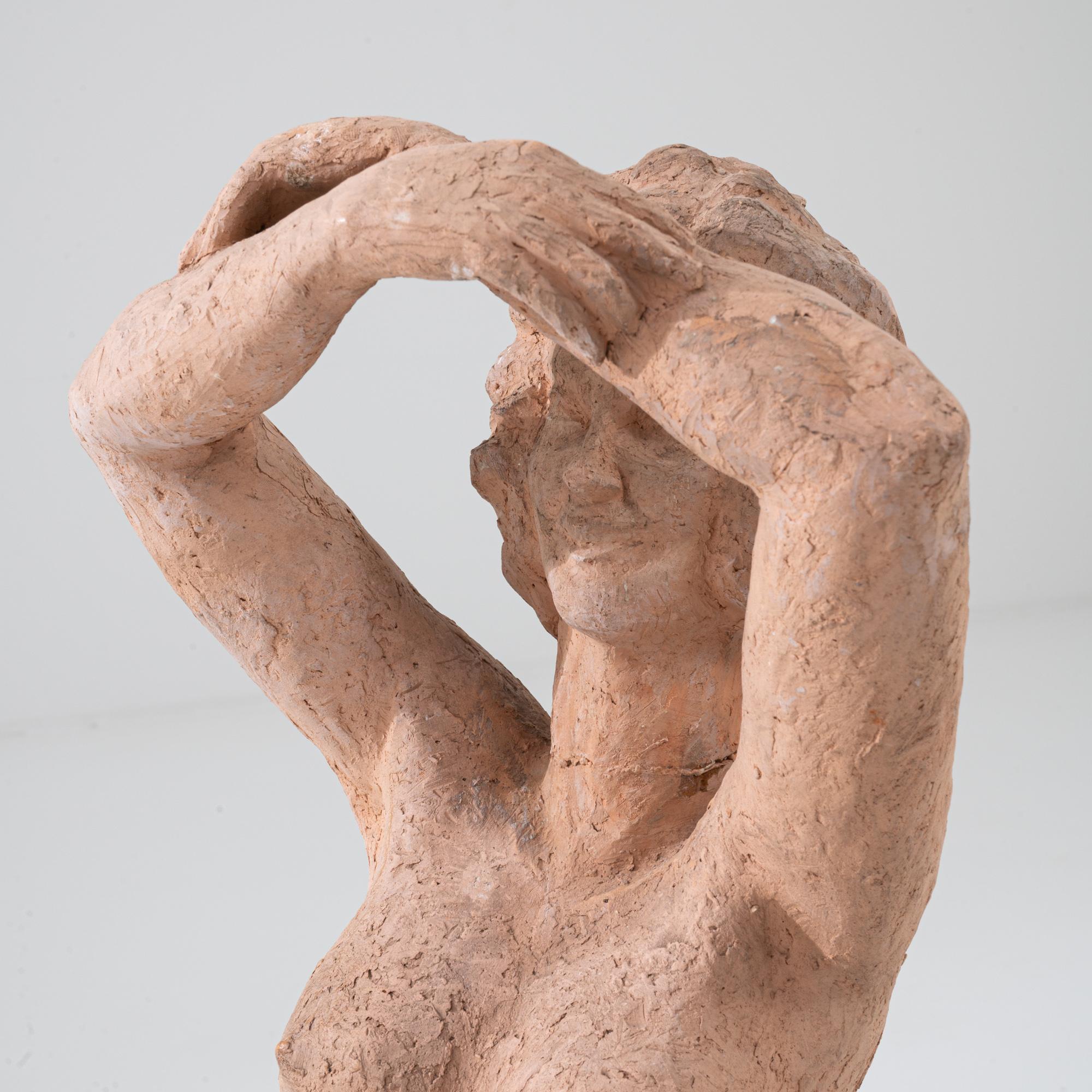 Vintage Central European Figurative Sculpture For Sale 1