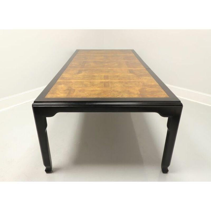 20th Century CENTURY Chin Hua by Raymond Sobota Asian Chinoiserie 76 Inch Dining Table For Sale